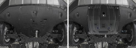Защита двигателя и КПП для Hyundai Tucson (2018-2020) № 111.2375.1