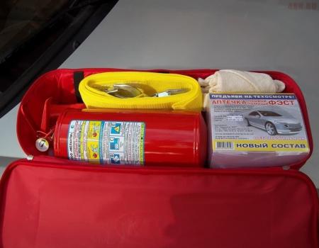 фотография набор автомобилиста (аварийный комплект) стандарт 3s+ серый