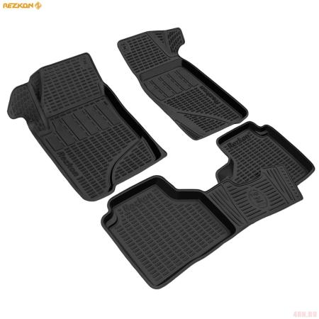 Коврики салона Rezkon 3D Chevrolet Niva (2123) (2002-2009) № 539040100