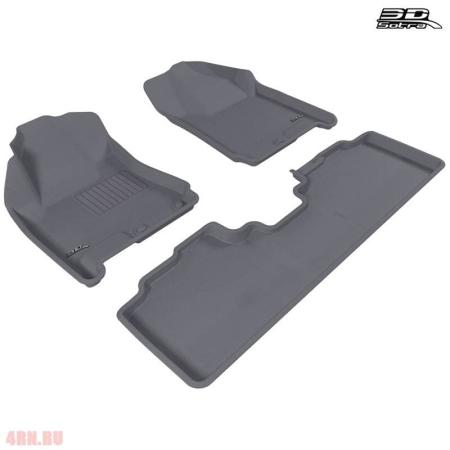 Коврики салона Sotra Liner 3D Lux серые для Cadillac CTS (2003-2007) № STR74-00159