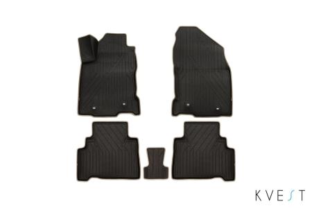 Коврики в салон 3D Kvest для Lexus NX (2014-2021) № KVESTLEX00003K2
