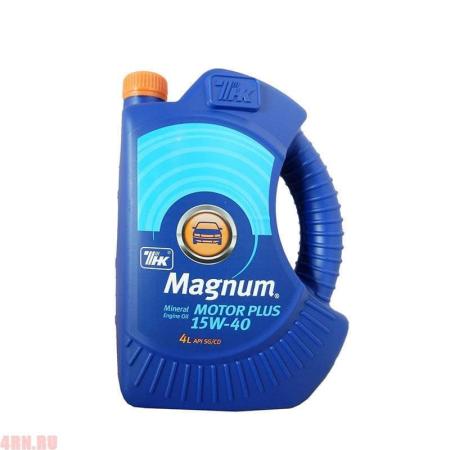 Масло ТНК Magnum Motor Plus 15W40 моторное минеральное 4л