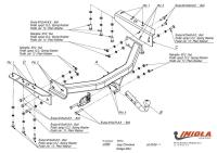 Фаркоп Imiola для Jeep Cherokee KK (2008-2013) № J.050