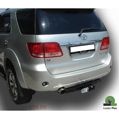 Фаркоп Лидер Плюс усиленный с кованым фланцевым шаром для Toyota Fortuner (2005-2011) № T122-F