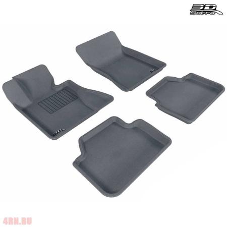 Коврики салона Sotra Liner 3D Lux серые для BMW X3 (E83) (2005-2010) № ST 74-00282