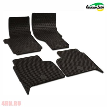 Коврики салона Gumarny Zubri для Volkswagen Amarok (2010-2021) № ST 32-00010