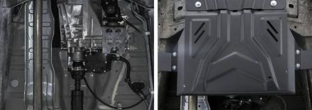 Защита раздаточной коробки для Mitsubishi L200 (2015-2023) № 111.4048.2