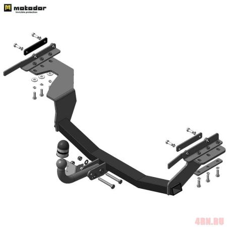 Фаркоп Motodor для Nissan X-Trail (2007-2014) № 91402-A