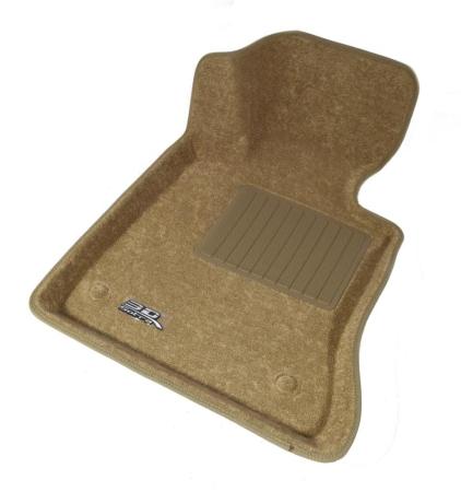 Коврики салона Sotra Liner 3D Lux бежевые для Mercedes GLK-Class (X204) (2014-2015) № ST 74-00573