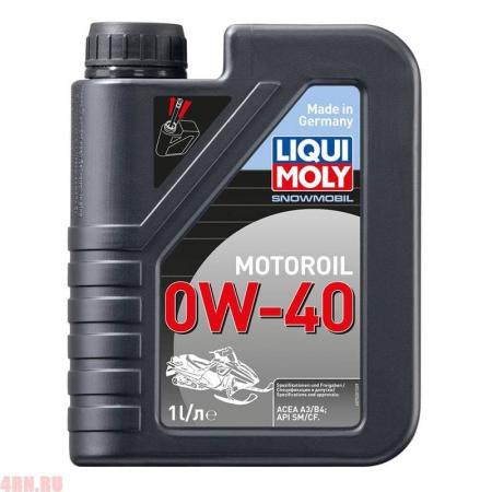 Масло LIQUI MOLY Snowmobil синтетическое 0W40 4T 1л артикул 7520