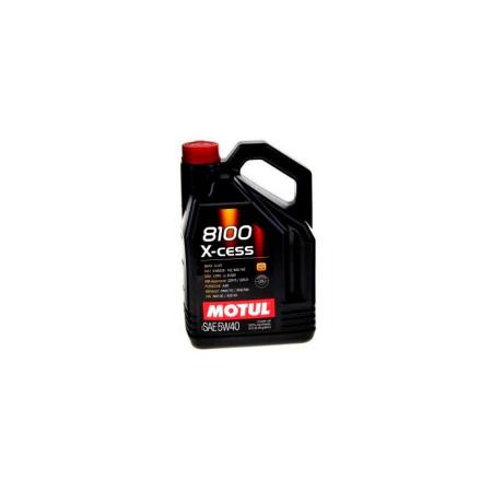 Масло моторное Motul 8100 X-cess A3/B3/B4 5W40 синтетическое 5л 109776