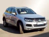 Дефлектор капота SIM для Volkswagen Touareg (2010-2018) № SVOTOU1012