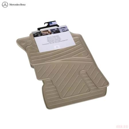 Коврики салона оригинальные для Mercedes Е-Class (W212) (2009-2013) бежевые № A21268060488P95
