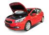 упоры капота для kia ceed (2012-2018) 2 шт. № ukicee012