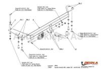 Фаркоп Imiola для Toyota Avensis T22 седан, лифтбек (1998-2002) № T.001