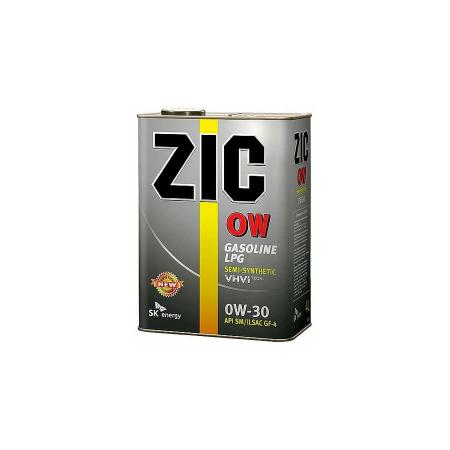 Масло моторное ZIC ZERO 30 0W30 синтетическое 4л 162676