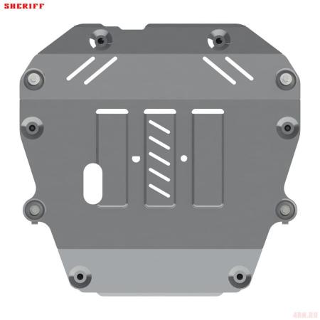 Защита картера и КПП для Chevrolet Captiva (2014-2018) № 04.3028