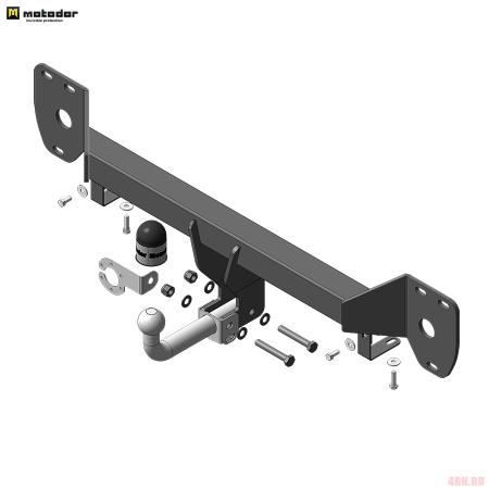 Фаркоп для Geely Tugella (2020-2024) № 94203-A