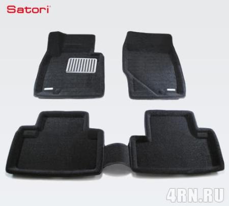 Коврики салона Satori Liner 3D Basic текстильные для Infiniti FX45 (2010-2014) № SI 05-00193