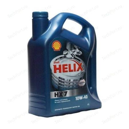 Масло моторное Shell Helix HX7 10W-40 4л RU