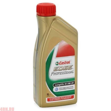 Масло CASTROL EDGE Professional Longlife III 5W30 моторное синтетическое 1л (AUDI)