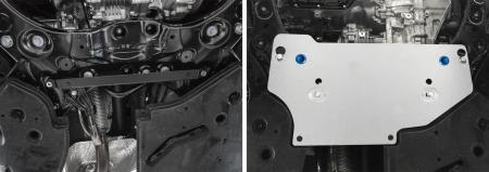 Защита двигателя и КПП для Toyota RAV4 (2019-2025) 2-я часть № 333.9532.1