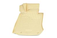 Изображение коврики салона norplast 3d для mercedes glc-class (x253) (2015-2022) бежевые № npa11-c56-525-b