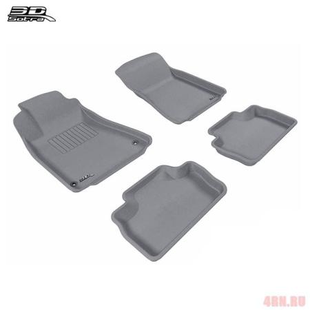 Коврики салона Sotra Liner 3D Lux серые для Lexus IS 250 (2006-2013) № ST 74-00353