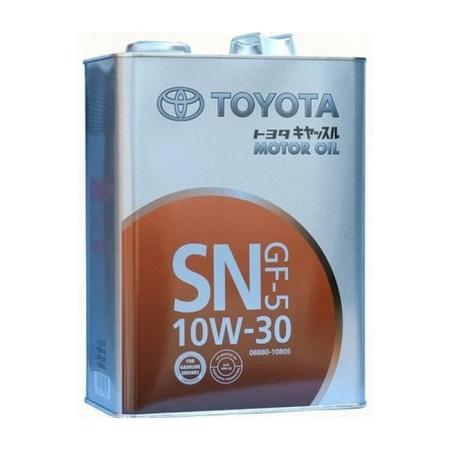 Масло моторное минеральное TOYOTA SN/GF-5 10W30 4L (Япония) артикул 08880-10805