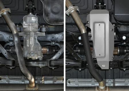 Защита редуктора для Geely Atlas (2018-2021) № 333.1916.1