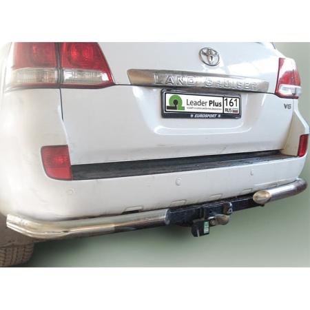 Фаркоп Лидер Плюс усиленный с кованым фланцевым шаром для Lexus LX 570 (2015-2021) № T110-F