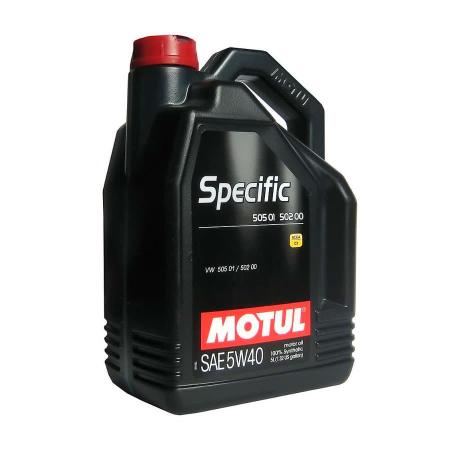 Масло моторное Motul Specific 502 00/505 00/505 01 5W40 синтетическое 5л 101575