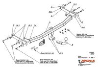 Фаркоп Imiola для Skoda Praktik (2007-2015) № Z.012