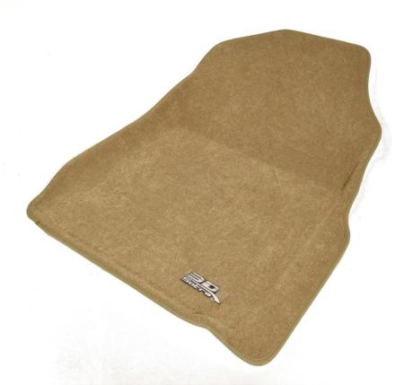 Коврики салона Sotra Liner 3D Lux бежевые для Toyota Sequoia (2012-2022) 3 ряда № ST 74-00534