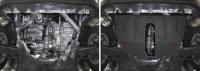 Защита двигателя и КПП для Jeep Renegade 4WD (2014-2025) № 111.02743.1
