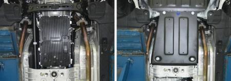 Защита КПП для Hyundai Genesis 4WD (2014-2017) № 111.2355.1