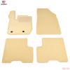 Текстильные коврики в салон Norplast для Renault Arkana (2019-2025) бежевые № NPA10-VTe690-025-B