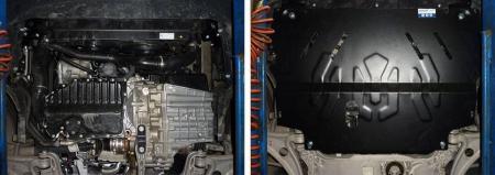 Защита двигателя и КПП для Seat Alhambra (2013-2016) № 111.5001.1