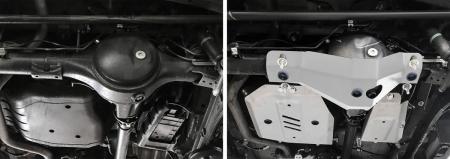 Защита дифференциала заднего моста для Suzuki Jimny (2019-2025) № 333.5523.1