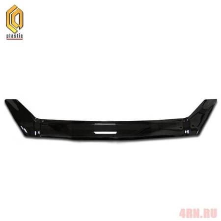 Дефлектор капота CA Plastic Classic черный для Toyota Land Cruiser Prado J120-J125 (2004-2010) № 2010010100797