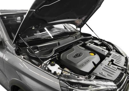 упоры капота для lada (ваз) lada vesta (вкл.cng) (2018-2025)/vesta cross универсал (2017-2021) 2 шт. № ulaves021