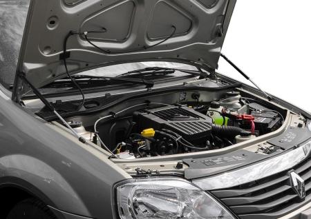 упоры капота для lada (ваз) largus (2012-2020)/renault logan i (2004-2015) 2 шт. № ulalar012