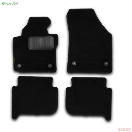 Коврики в салон Klever Standart Klever текстильные для Volkswagen Touran (2003-2010) № KLEVER02511001210kh