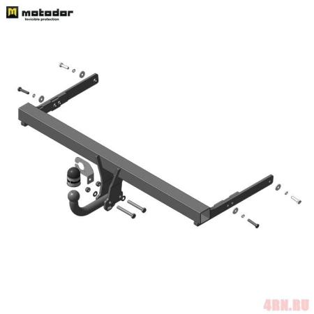 Фаркоп Motodor для Skoda Kodiaq (2017-2024) № 92704-A