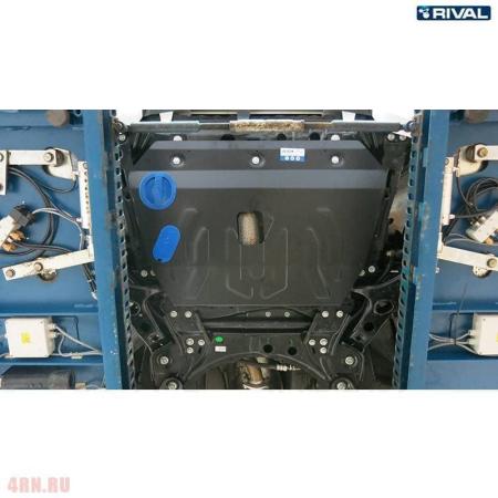 Защита двигателя и КПП увеличенная для Geely Emgrand X7 (2013-2021) № 111.1911.1