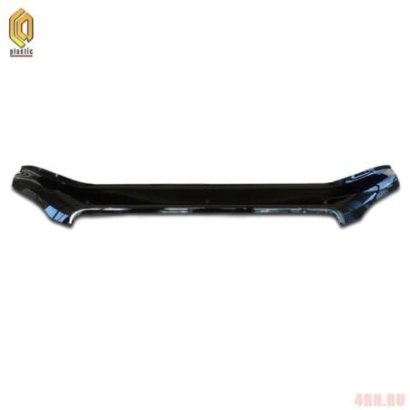 Дефлектор капота CA Plastic "Exclusive" Classic черный для Volvo XC90 (2015-2024) № 2010060111507