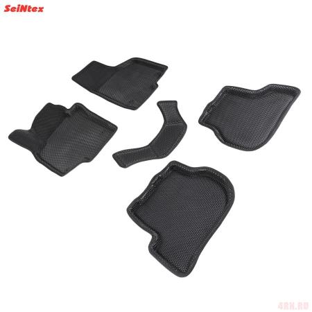 Коврики салона Eva 3D "соты" для Seat Leon (2005-2012) № 95258