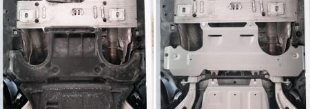 Защита КПП для Mercedes GL-Class (2012-2016) № 333.3925.1