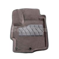 Изображение коврики салона 3d текстильные для mitsubishi outlander (2012-2022) серые № 85859