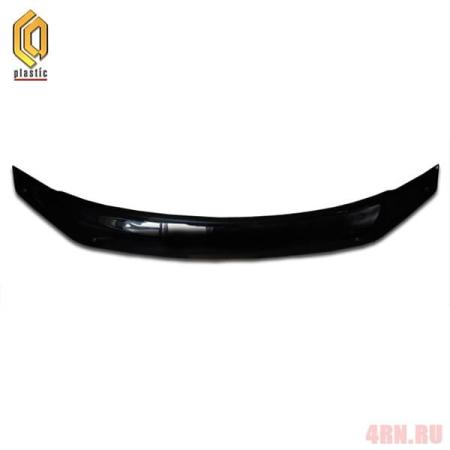 Дефлектор капота CA Plastic Classic черный для Volkswagen Amarok (2016-2021) № 2010010112769